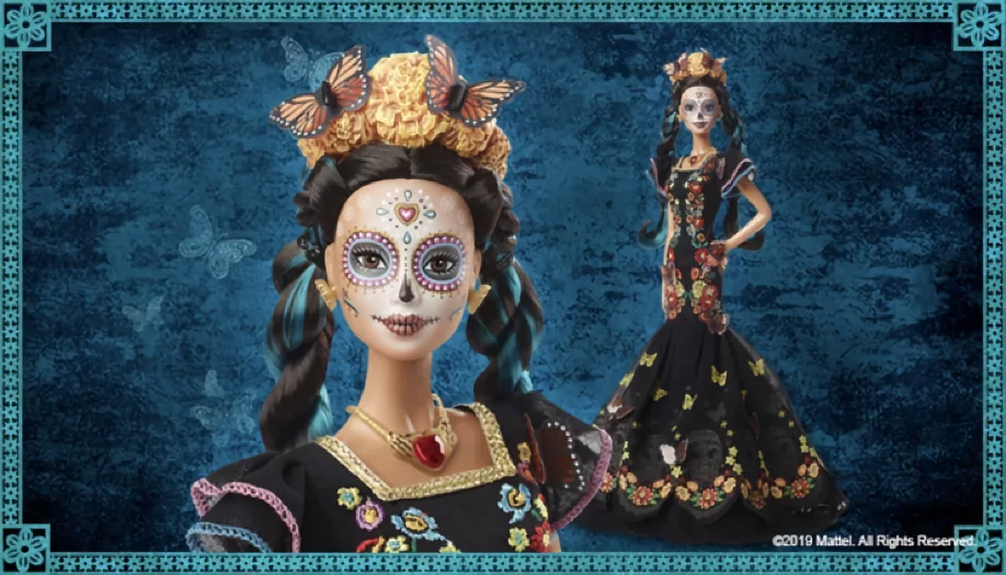 Barbie's 2019 Dia de Muertos Doll Keeps Going Up