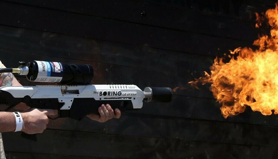 4 Years Later, Boring Co.'s Flamethrowers are Still Reselling
