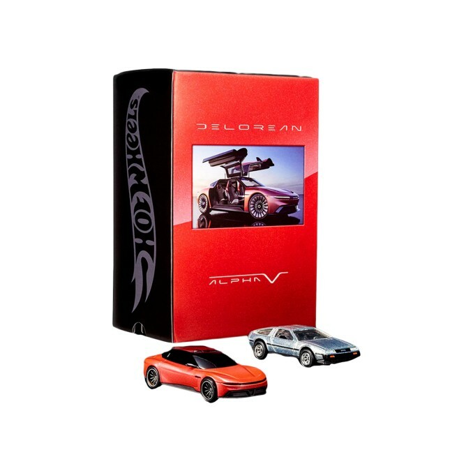 Hot Wheels x Delorean | DMC-12 & Alpha5