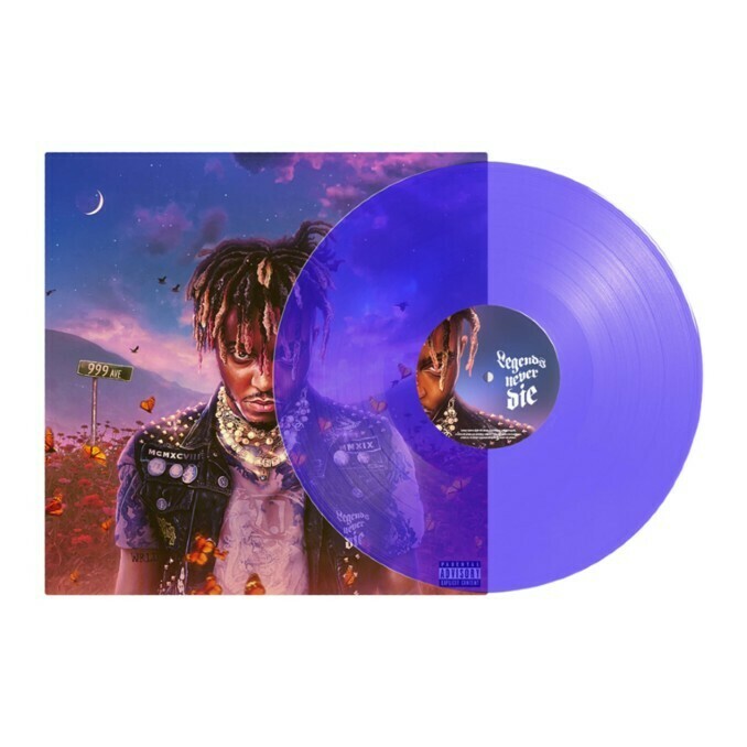 Juice Wrld Lnd Vinyl Purple