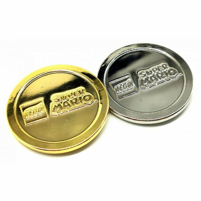 Lego X Mario Gold & Silver Commemorative Coins