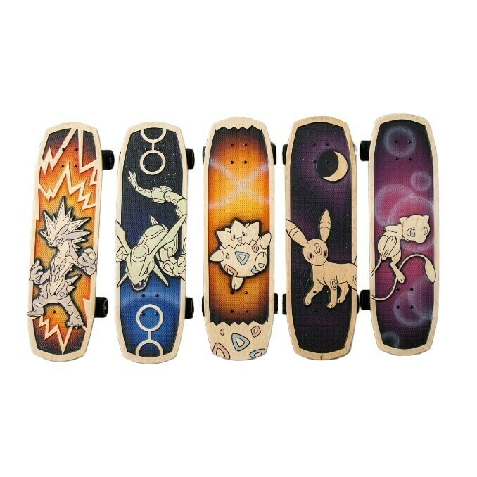 Pokémon Center X Bear Walker Skateboard Collection
