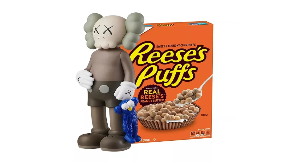 Resellers Chow Down on the KAWS x Reeses Cereal